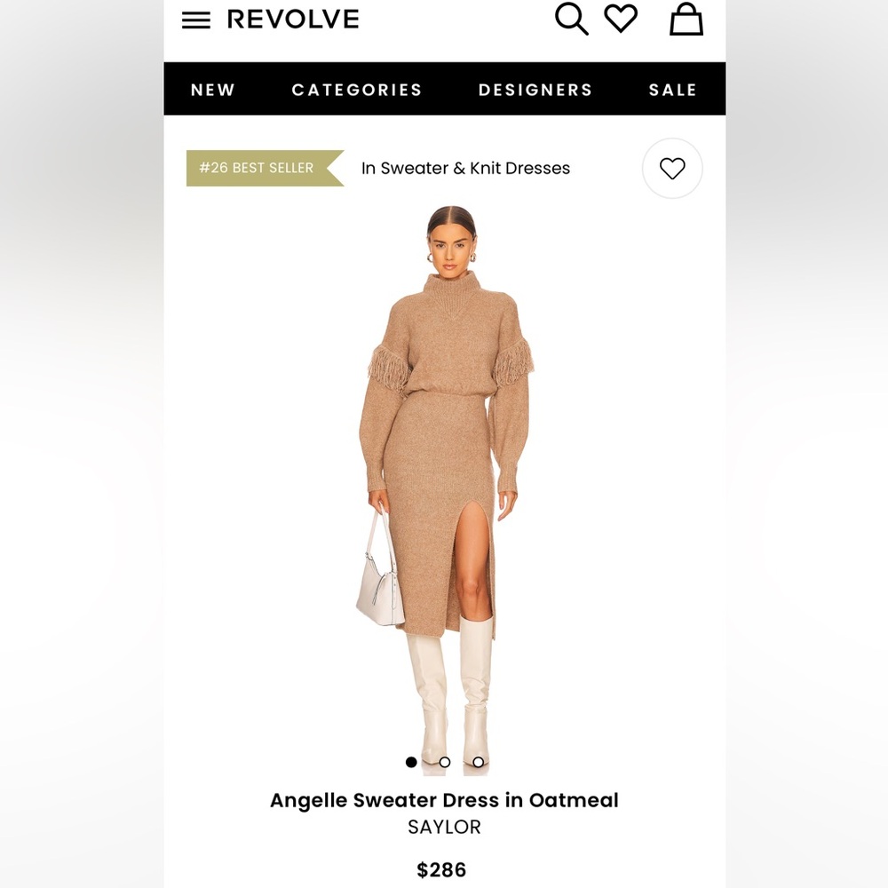 Saylor ‘Angelle’ Dress Size Medium